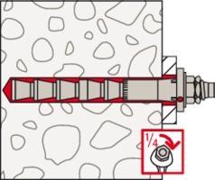 Image du produit Fischer Ancrage Highbond R 88579 dyn 16x125/50 acier électro-galvanisé (10 pcs)