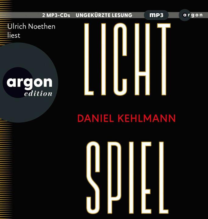 Image du produit Jeu de lumière (Daniel Kehlmann, Ulrich Noethen, Allemand)