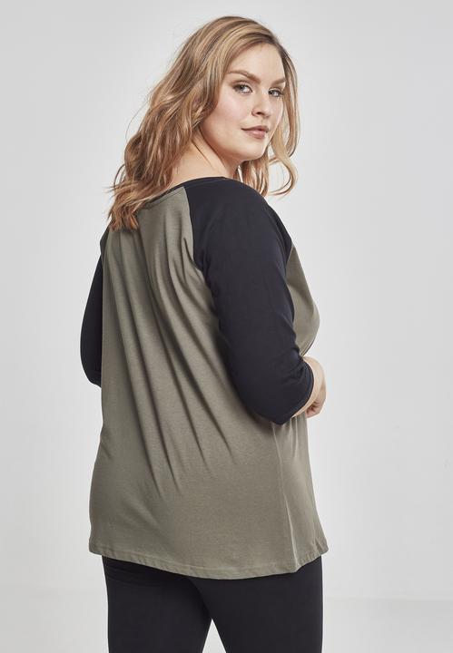Produktbild Urban Classics Ladies 3/4 Contrast Raglan Tee (L)