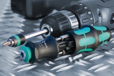 Actual product image Wera Kraftform Kompakt 28 (Cross Phillips PH M1, Cross Phillips PH M2, Cross Pozidriv PZ M1, Cross Pozidriv PZ M2)