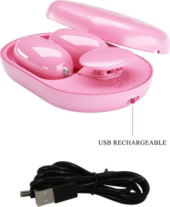 Image du produit Pretty Love Fun Box Rose Boule Vibrante
