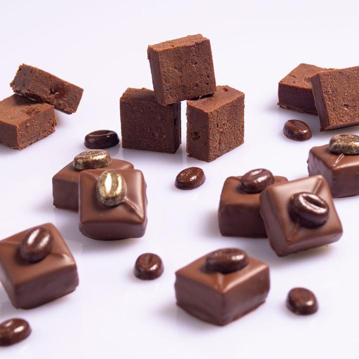 Produktbild miniSchoggi Moccabohnen aus Schokolade, 50 g (75 x)
