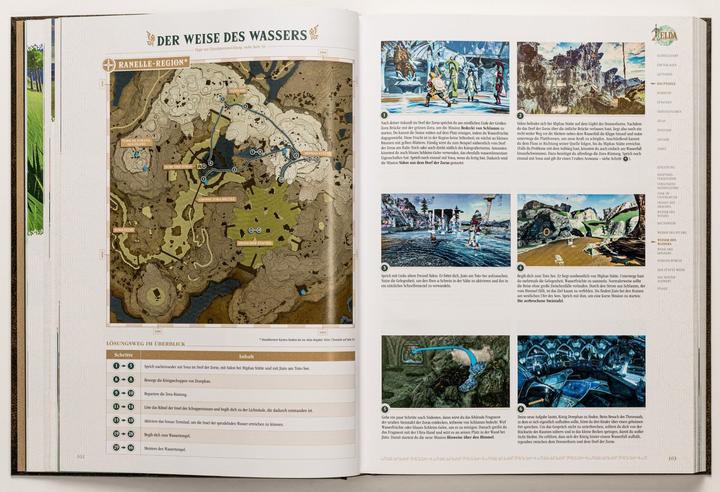 Produktbild Zelda Tears of Kingdom Lösungsbuch C.E. Hardcover (Deutsch, 2023)