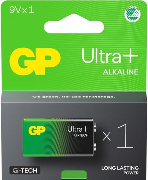 Image du produit GP Batteries GP 1604AUP-C1 A21 6LF22 / 9V ULTRA PLUS Pile (1 pcs, 9V Block)