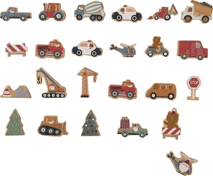 Image du produit Vertbaudet Calendrier de l'Avent pour enfants avec jouets en bois FSC®.