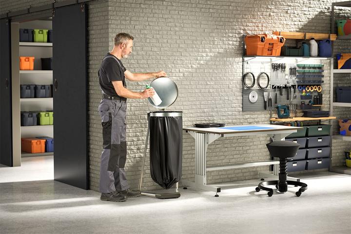 Image du produit Hailo ProfiLine MSS Design XXXL, support pour sacs poubelle, 120 litres (120 l)