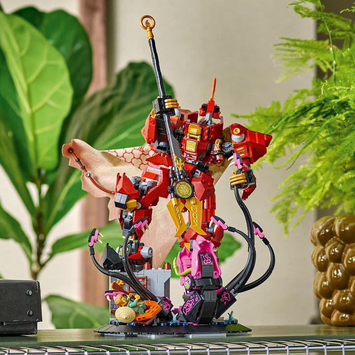 Actual product image LEGO The Fire Knight Mech (71846, LEGO Ninjago)