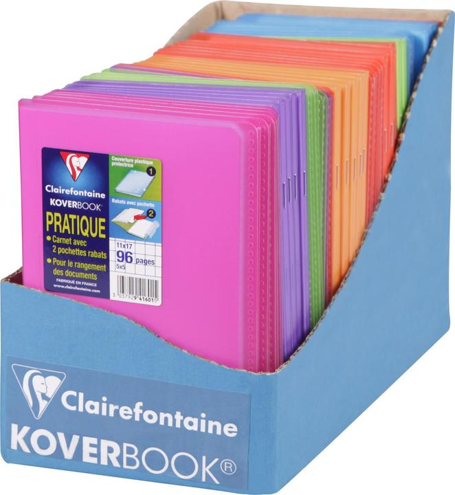 Actual product image Clairefontaine Koverbook (B3, Checked, Soft cover)