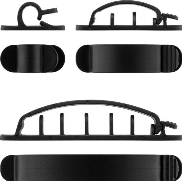 Produktbild Goobay 6er Set Kabel Management 2-Slots