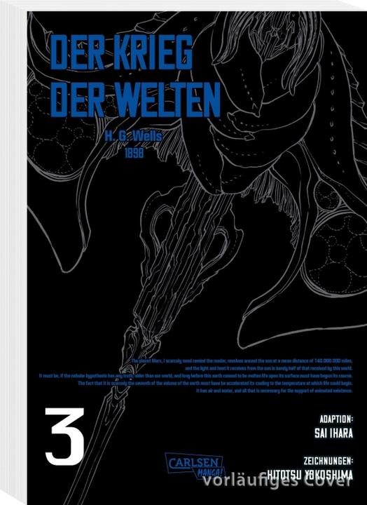 Image du produit H.G. Wells - Der Krieg der Welten 3 (Allemand, H. G. Wells, Hitotsu Yokoshima, Gandalf Bartholomew, Sai Ihara, 2022)