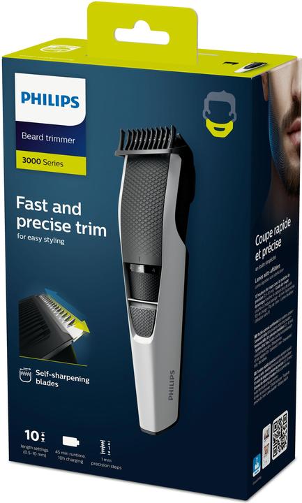 Actual product image Philips BEARDTRIMMER Series 3000 Beard Trimmer BT3206/14