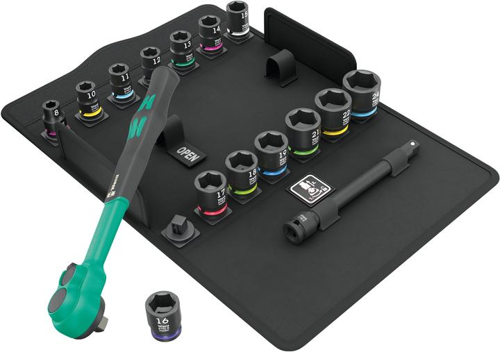 Immagine prodotto Wera 8100 SB 12 Zyklop Comfort Ratchet set (12 mm)