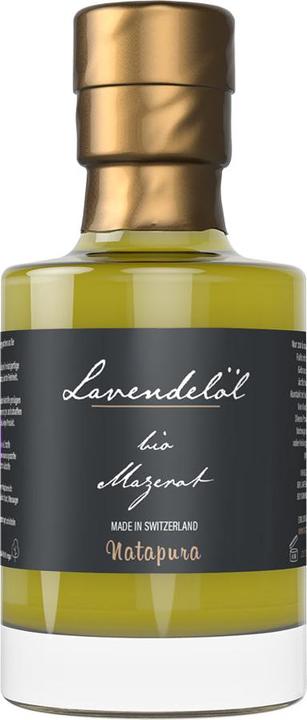 Natapura Bio zertifiziertes Lavendelöl (Mazerat) (Körperlotion, 100 ml)