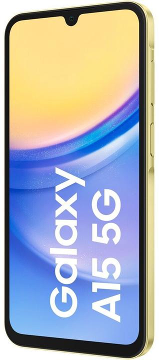 Produktbild Samsung Galaxy A15 (128 GB, Gelb, 6.50", Hybrid Dual SIM, 50 Mpx, 4G)