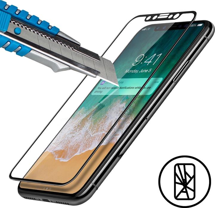 Image du produit Avizar Film de protection d'écran, verre de protection d'écran (1 pièce(s), Apple iPhone XS)