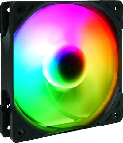 Actual product image Scythe Kaze Flex 120 ARGB PWM fan, 300-1800rpm (120 mm, 1 x)