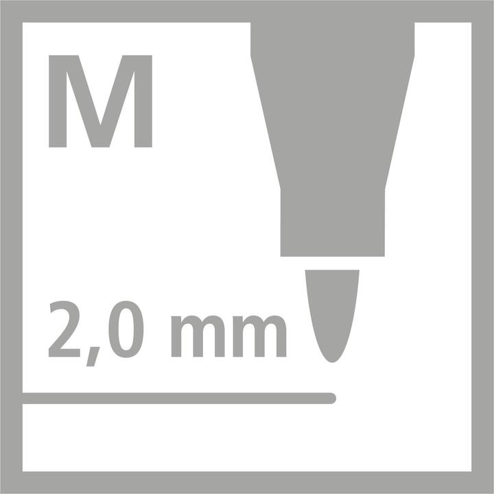 Produktbild STABILO power Filzstift (Mehrfarbig, 18 x)
