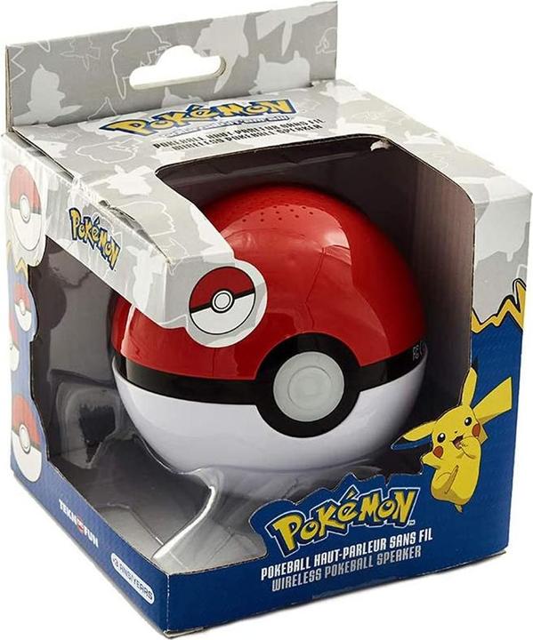 Image du produit Teknofun Haut-parleur sans fil Pokemon Pokeball (4 h, Fonctionnement sur batterie)