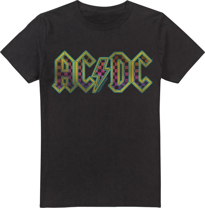 Immagine prodotto AC/DC Maglietta Logo a Scacchiera Gradiente Uomo (XL)