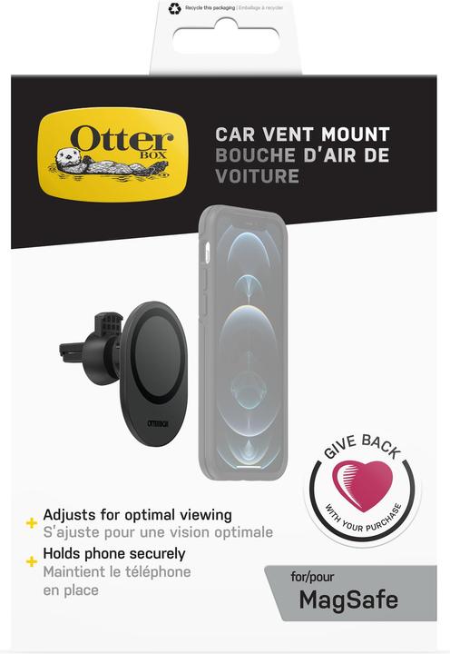 Immagine prodotto OtterBox Supporto di ventilazione per auto per MagSafe