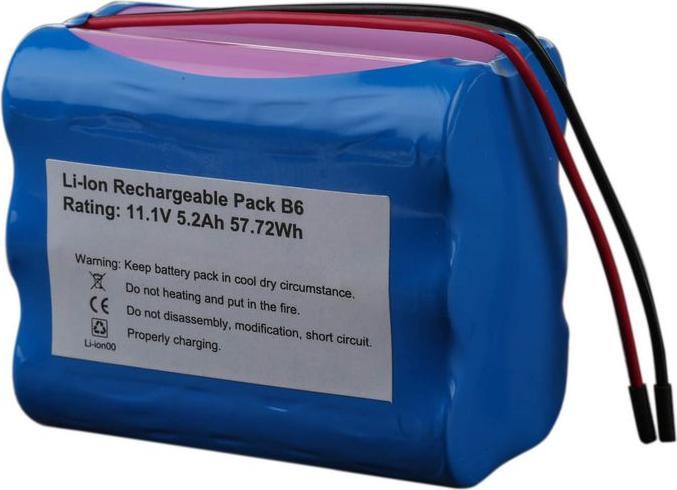 Image du produit Rs Pro 18650 11.1V 5200 mAh 3S2P B6 type (1 pcs, 18650, 5200 mAh)
