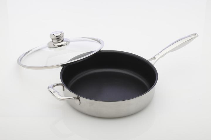 Immagine prodotto Swiss Diamond XD Inox (28 cm, Padella per friggere, Acciaio inossidabile)