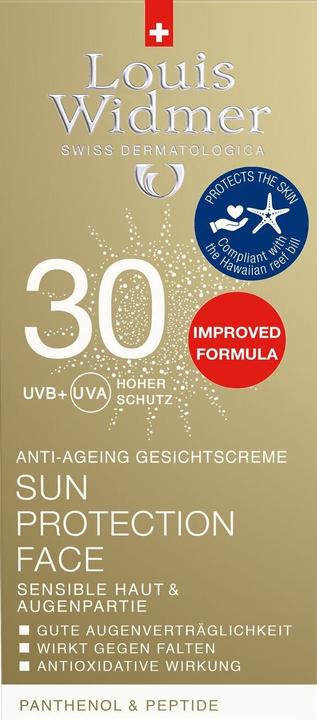 Image du produit Louis Widmer Protection solaire (Crème solaire visage, SPF 30, 50 ml, 80 g)
