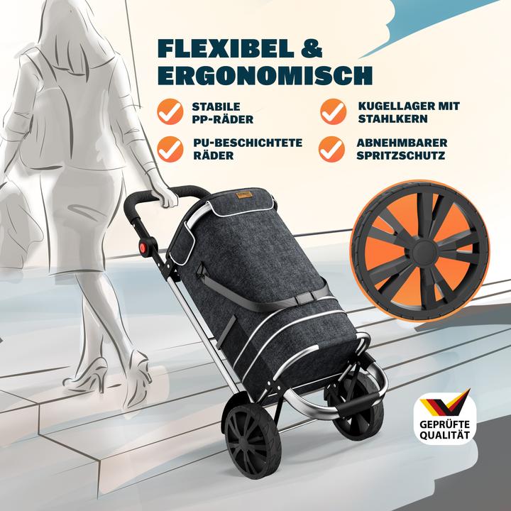 Immagine prodotto Monzana Carrello spesa 2 in 1