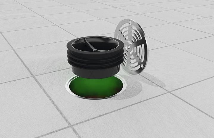 Image du produit Green Drain Waterfree floordrain trapseal 75-85mm