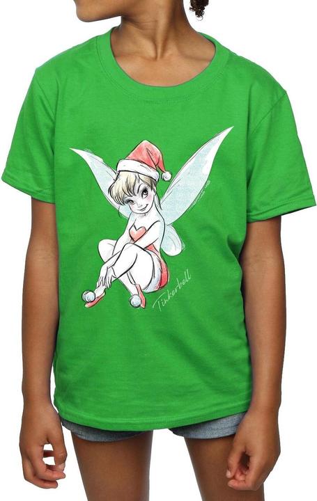 Image du produit Disney - T-shirt TINKERBELL CHRISTMAS FAIRY - Fille (128)