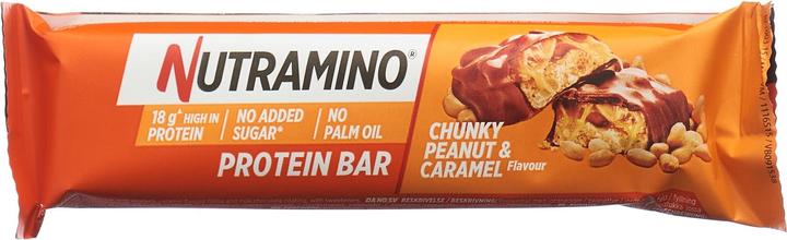 Produktbild Nutramino Proteinbar Chunky Peanut & Caramel (Chunky Peanut & Caramel, 1 Stk., 760 g)