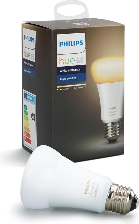 Produktbild Philips Hue White Ambiance Erweiterung (E27, 9.50 W, 806 lm, 1 x, F)