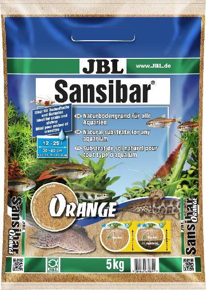 Produktbild JBL Aquaristik und Terraristik Sansibar Orange, Ø 0.1-0.6 mm, orange, 5 kg (sonstige Gegenstände)