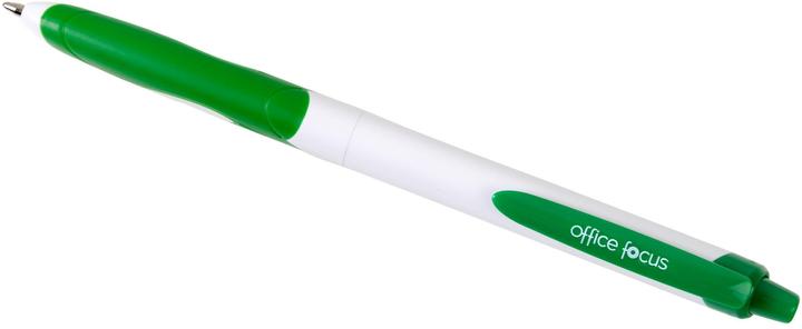 Immagine prodotto Office focus Kugelschreiber Focus 1 mm Mine, Grün, 12 (Verde, 12 x)