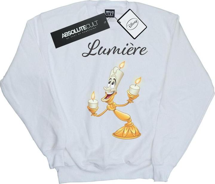 Actual product image Disney Womens/Ladies Beauty And The Beast Be Our Guest Sweatshirt (M)