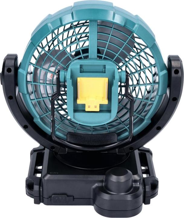 Actual product image Makita DCF 102 RT Battery Fan Fan 18 V 18 cm + 2x battery 5.0 Ah + charger