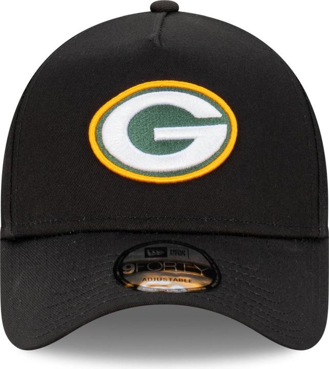 Actual product image New Era 9Forty A-Frame Cap - NFL Green Bay Packers noir (One size)