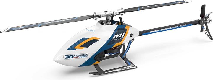 Image du produit OMP Hobby Hélicoptère M1 EVO Flybarless, 3D, Blanc BNF