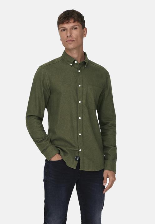 Image du produit Only & Sons Chemise unie à manches longues (XS)