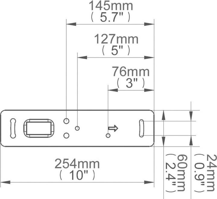 Actual product image b-tech Bt77 (1 pair, Wall installation, Pivoting)
