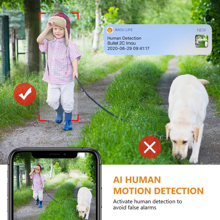 Image du produit Dahua WRL CAMERA F22P BULLET 2C/IPC-F22P IMOU (1920 x 1080 Pixels)