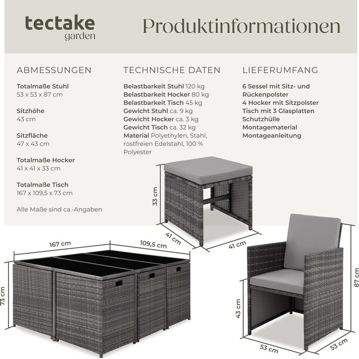 Image du produit tectake Malaga