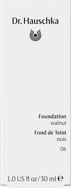 Valeurs nutritives et ingrédients Dr. Hauschka Fond de teint 06 walnut 30 ml (#06 Noix)