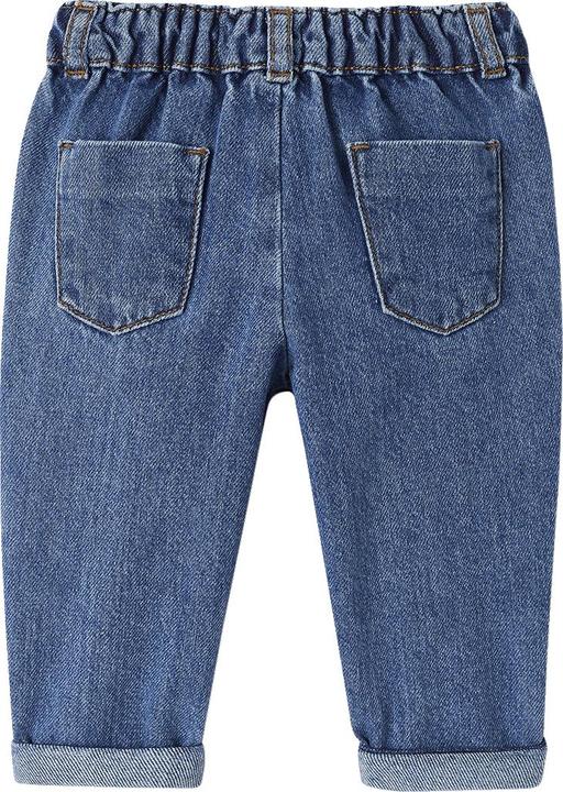 Vertbaudet Mädchen Baby Mom-fit-Jeans Oeko-Tex
