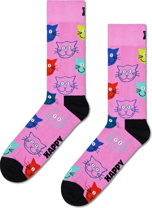 Actual product image Happy Socks Mixed Cat Gift Set (pack of 3, 36 - 40)