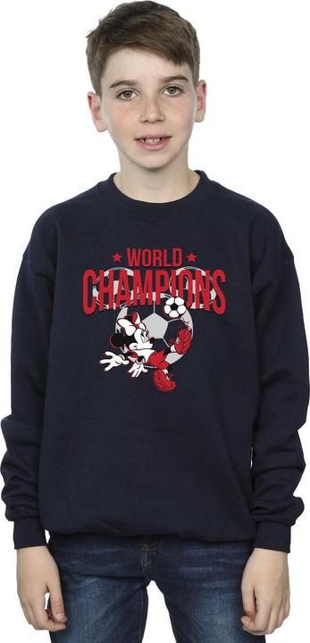 Produktbild Disney Minnie Mouse World Champions Sweatshirt Jungen (140, 146)