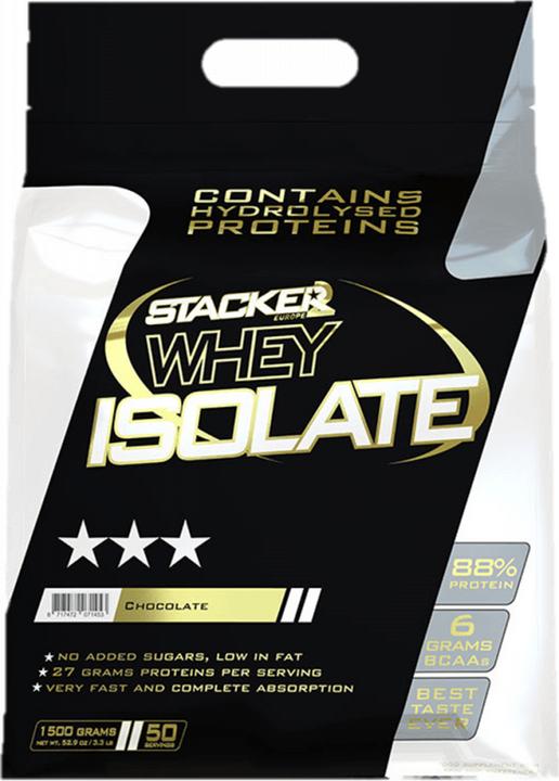 Image du produit Stackers Protéine isolée de lactosérum Stacker2 (Chocolat, 1580 g)