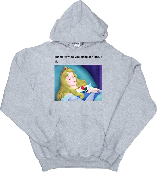Immagine prodotto Disney Sleeping Beauty Meme Felpa con Cappuccio Uomo (XL)