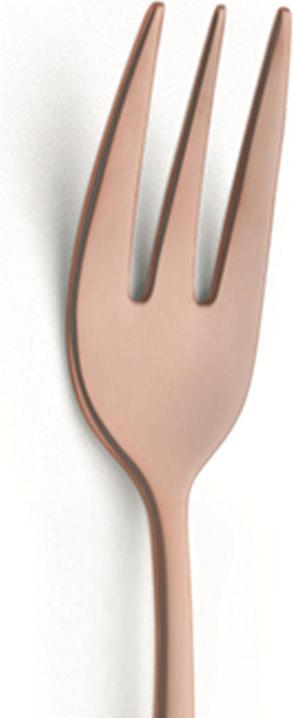 Image du produit Amefa Fourchette à gâteau Set 6 pièces PVD cuivre 1410 Austin (6 pièce(s), Fourche)