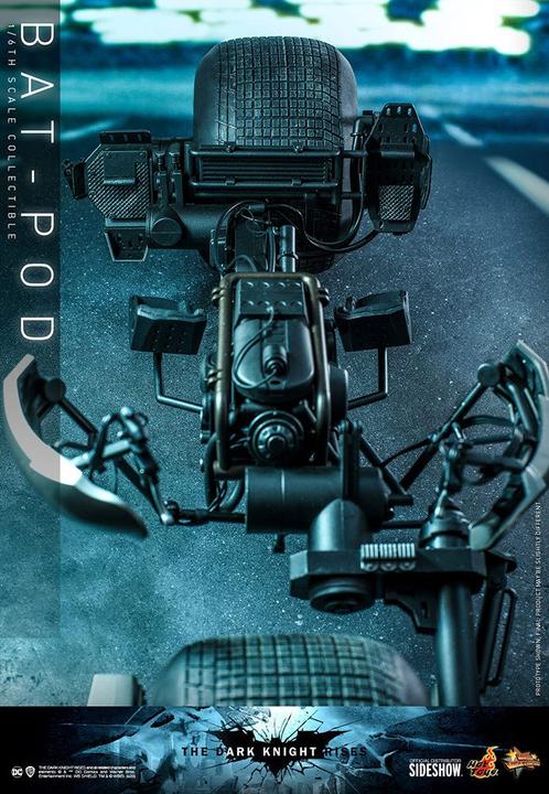 Actual product image Hot Toys Batman - The Dark Knight Rises "Bat-Pod" Movie Masterpiece Vehicle